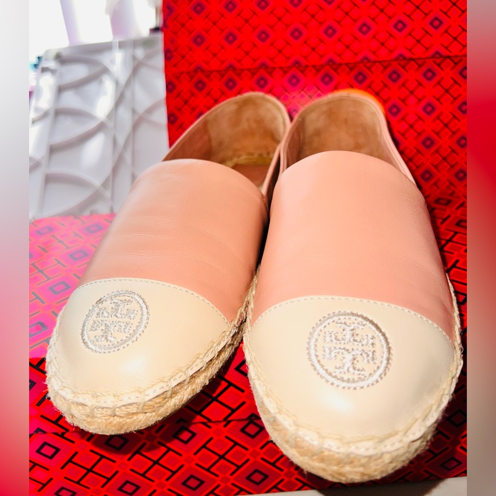 Like 🆕 Tory Burch  Leather Espadrilles
